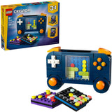 Lego ® creator 3in1 retro spelcomputer speelgoedmodel - bouw om tot desktop of speelautomaat - 31380 - afbeelding 1