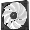 Deepcool fd14 argb case fans (zwart, 3 stuks, 140 x 140 x 25 mm, pwm)