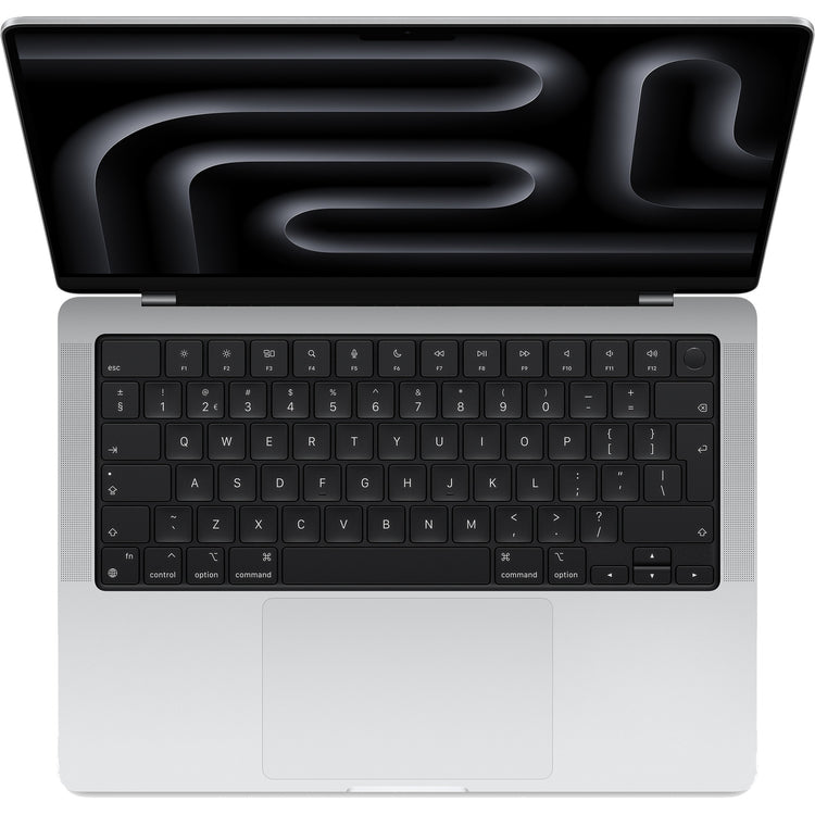 Apple macbook pro 2023 14 (mr7j3n a) refurbished laptop (zilver | m3 8 core | 10‑core gpu | 8 gb | 512 gb ssd)