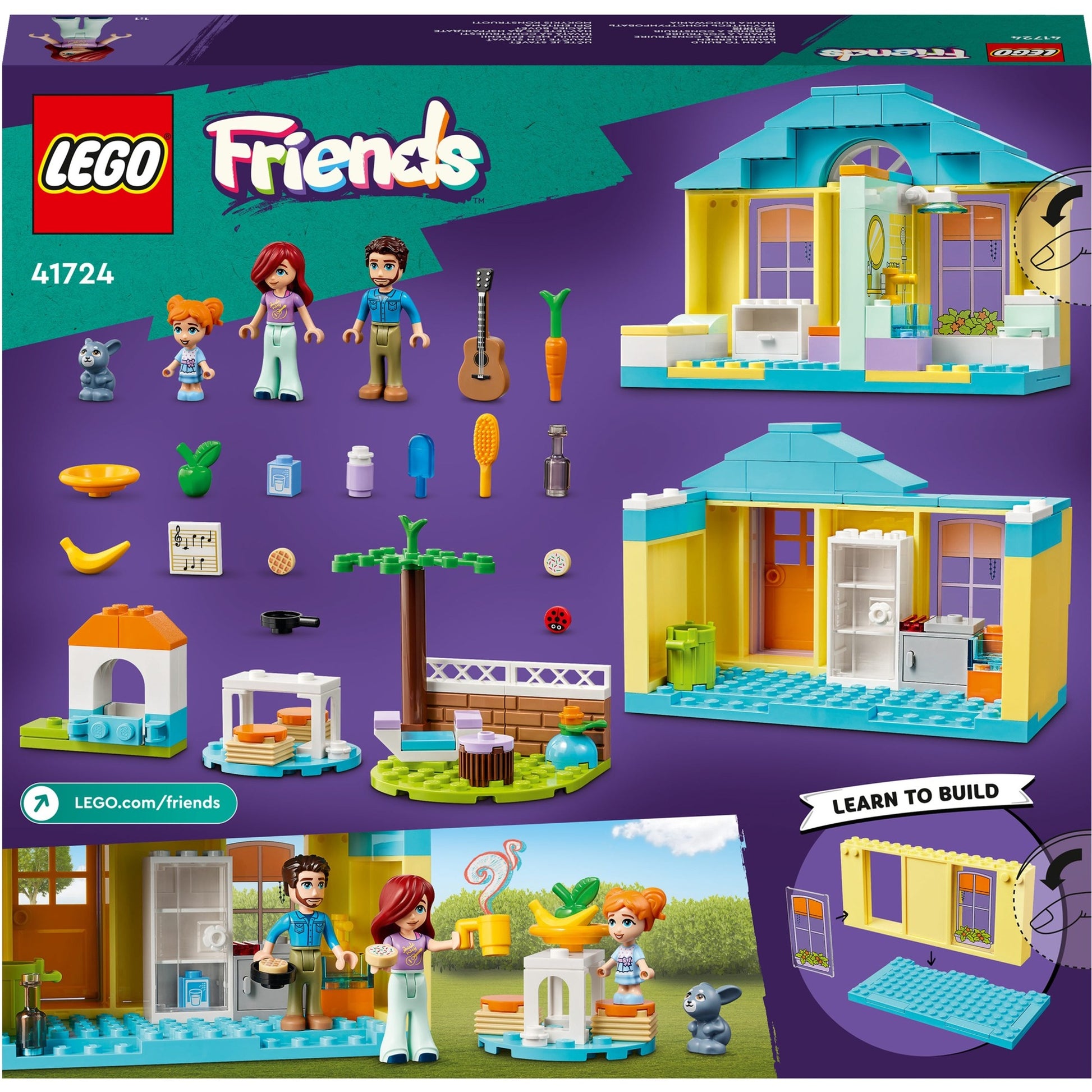 Lego friends - paisley’s huis constructiespeelgoed (41724)