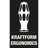 Wera schroevendraaierset 334 335 6 kraftform plus, lasertip met rek (zwart groen, 6-delig) - afbeelding 19