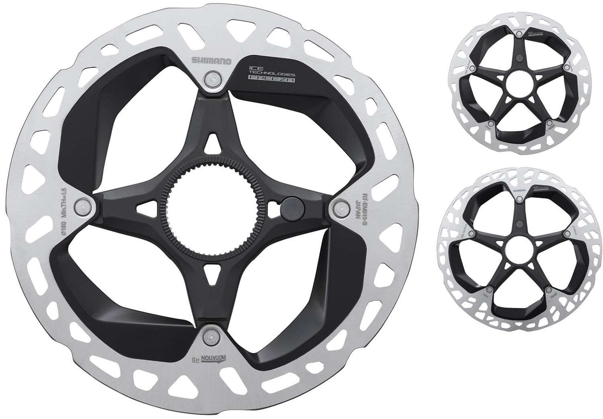 Shimano steps rt-em910 center-lock disc rotor for e-bike