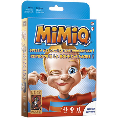 999games 999 games mimiq kaartspel (nederlands, 2 - 6 speler, 15 minuten, vanaf 4 jaar)