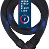 Abus Ivera Steel-O-Flex 7200 110 - Zwart - 110cm - Pantser kabelslot