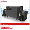 Trust avora 2.1 subwoofer speaker set pc-luidspreker (zwart, 20442)