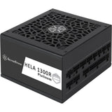 Silverstone hela 1300r platinum, modulaire 1300 watt voeding (zwart, 8x pcie) - afbeelding 2