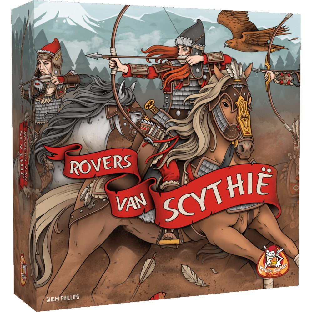 White goblin games rovers van scythië bordspel (nederlands, 1-4 spelers, 60 minuten, vanaf 12 jaar)