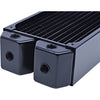 Alphacool nexxxos ut60 full copper 420mm radiator (zwart)