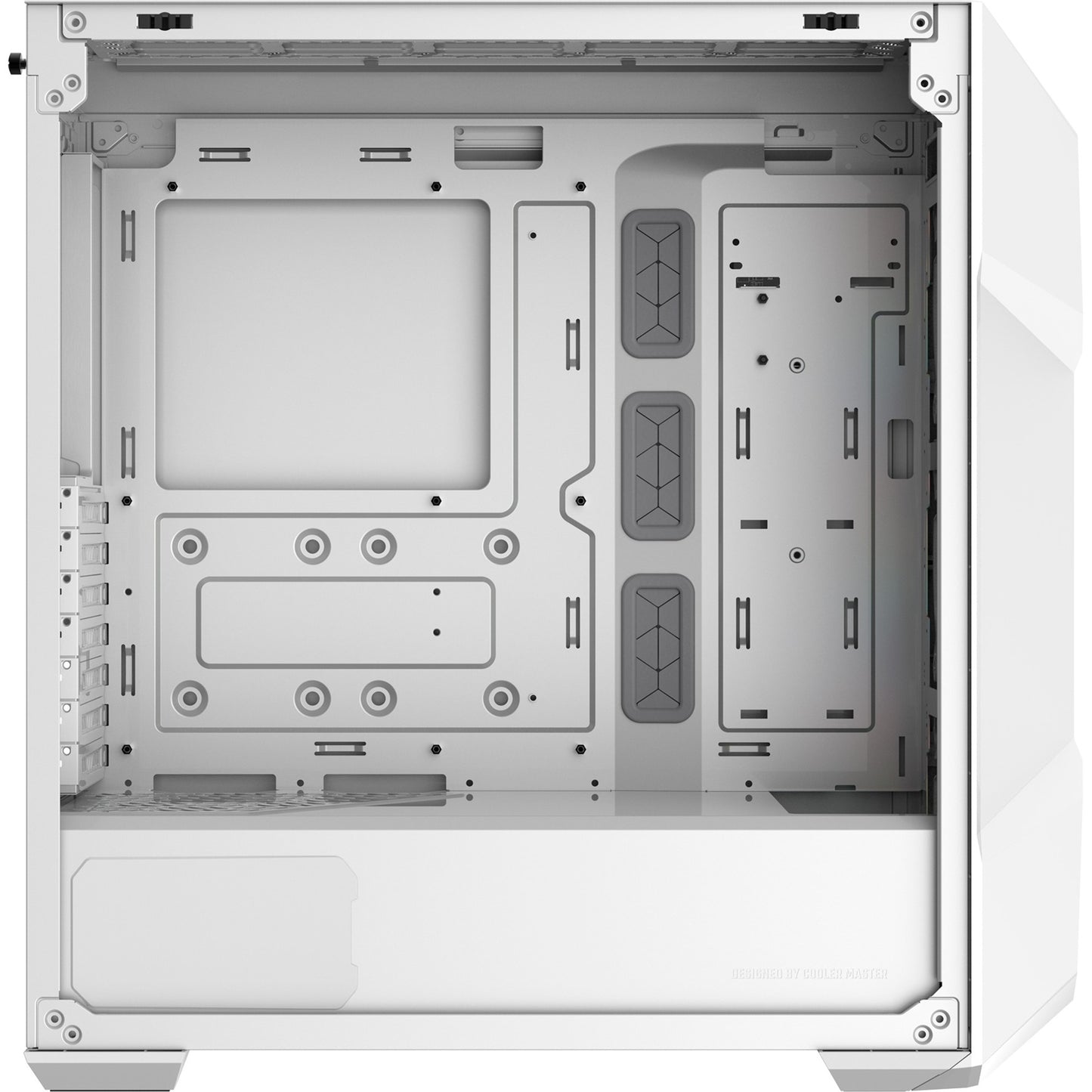Cooler master masterbox td500 mesh v2 midi tower behuizing (wit | 2x usb-a | 1x usb-c | rgb | tempered glass)