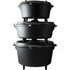 The windmill dutch oven 6 qt kookpan (zwart, ø 31.5 cm | 5.9 liter)