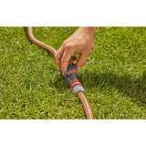 Gardena koppeling met reguleerventiel (grijs oranje) - afbeelding 6
