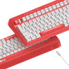 Iqunix og80 joy vendor wireless mechanical keyboard (grijs, us lay-out (qwerty), cherry mx brown, 80% (tkl), rgb leds, hot-swappable, pbt, 2.4ghz | bluetooth 5.1 | usb-c)