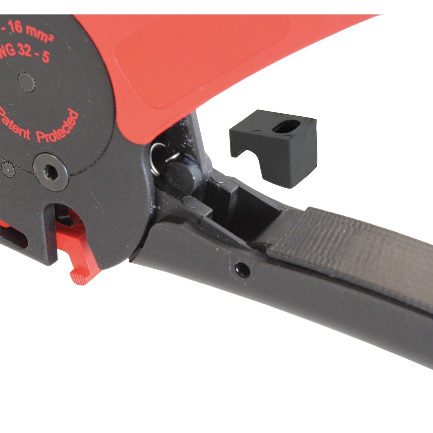 Wiha afstripgereedschap automatisch striptang (zwart rood)