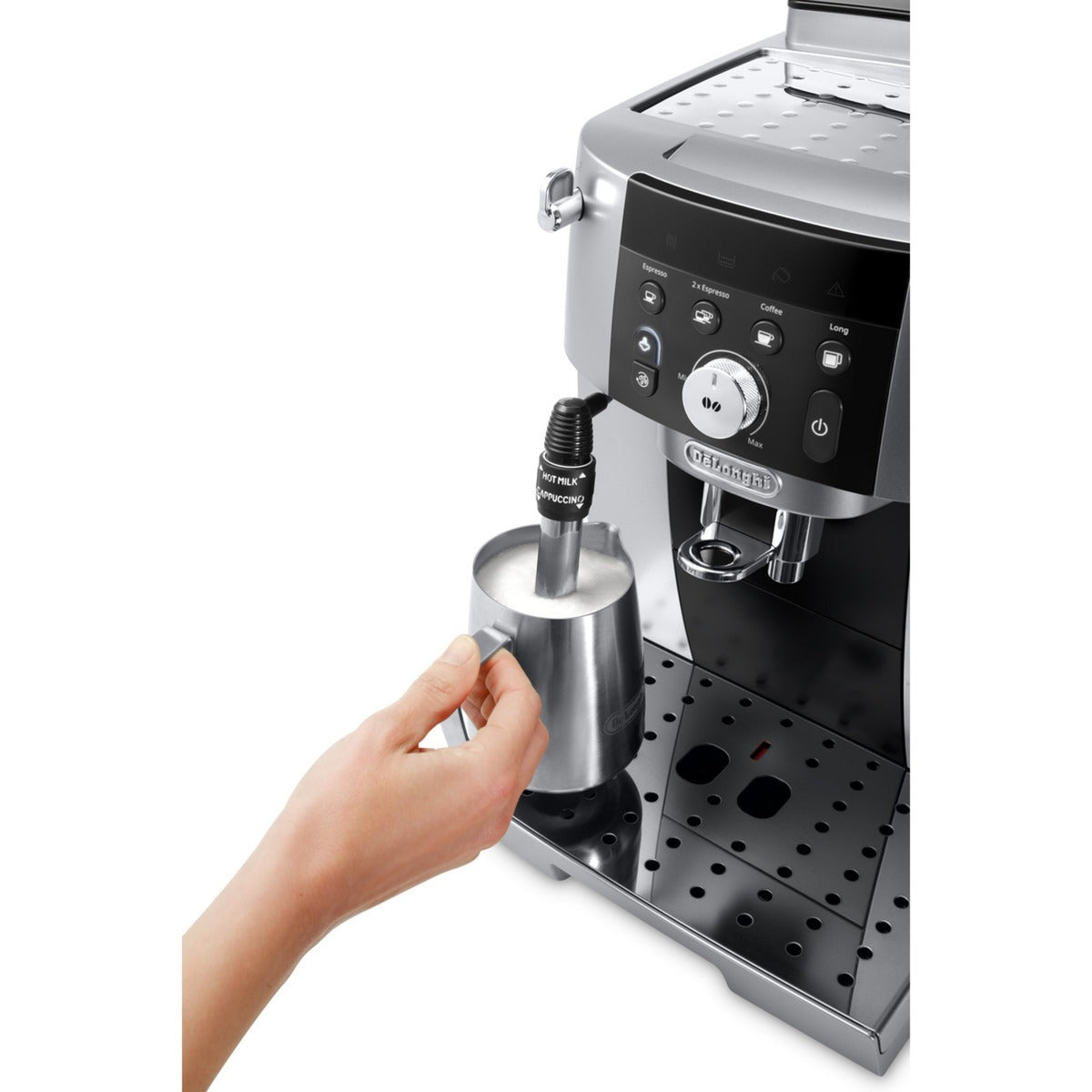 Delonghi magnifica s smart 250.23.sb volautomaat (zilver zwart)