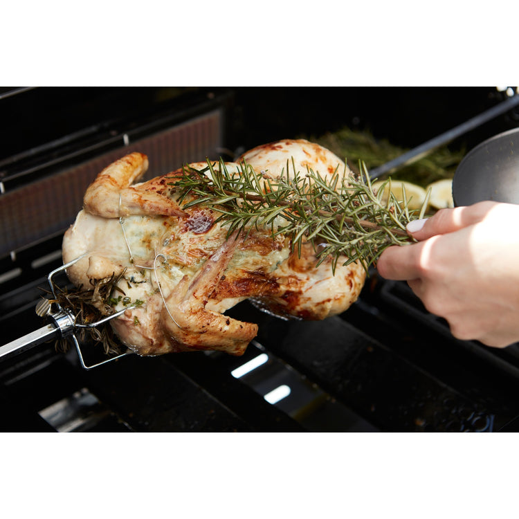 Barbecook universeel draaispit met motor voor magnus en siesta rotisserie