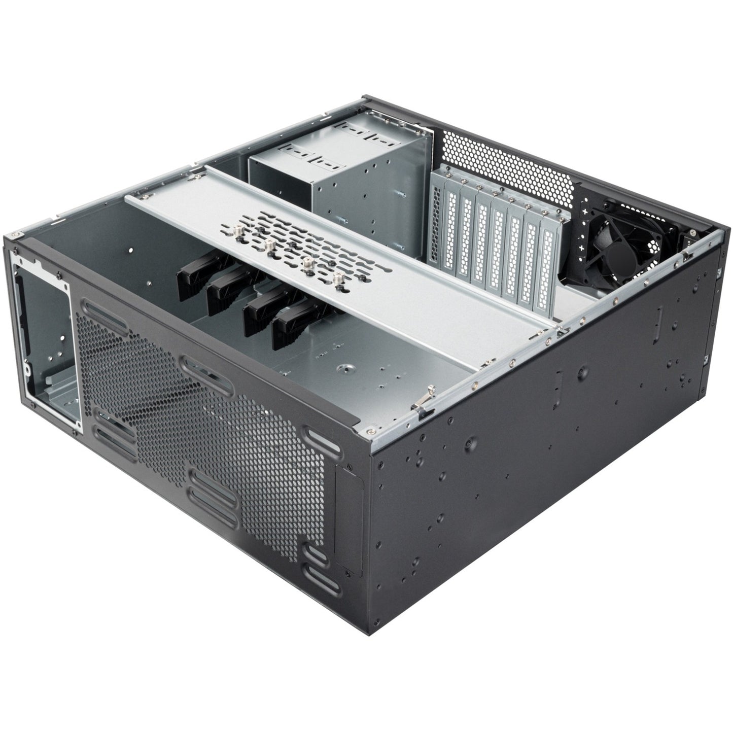 Silverstone rm46-502-i rack behuizing (zwart)