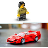 Lego speed champions - ferrari f40 supercar constructiespeelgoed (76934) - afbeelding 6