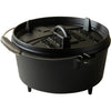 The windmill dutch oven 4,5 qt kookpan (zwart, ø 25.5 cm | 3.8 liter)