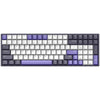 Iqunix f97 lavandin wireless mechanical keyboard (lavendel, us lay-out (qwerty), cherry mx silent red, 96%, rgb leds, hot-swappable, pbt, 2.4ghz | bluetooth 5.1 | usb-c)
