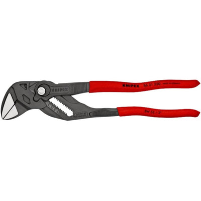 Knipex sleuteltang | lengte 250 mm zwart gefosfateerd | spanwijdte 52 mm kunststof mantel | 1 stuk - 86 01 250
