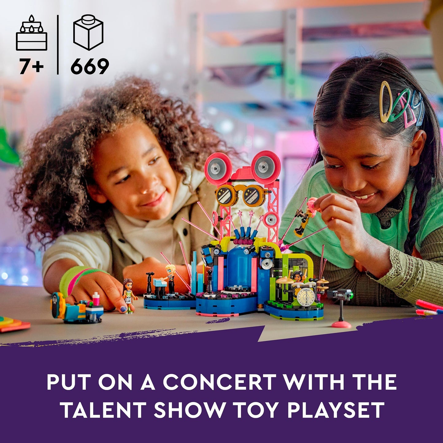 Lego friends - heartlake city muzikale talentenjacht constructiespeelgoed (42616)