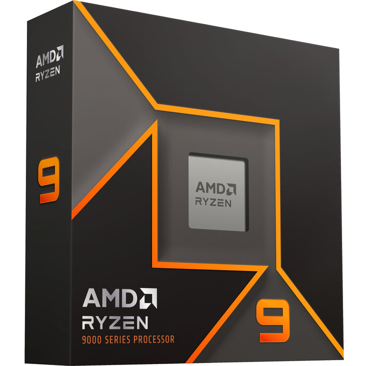 Amd ryzen 9 9900x, 4,4 ghz (5,6 ghz turbo boost) socket am5 processor (unlocked, boxed)