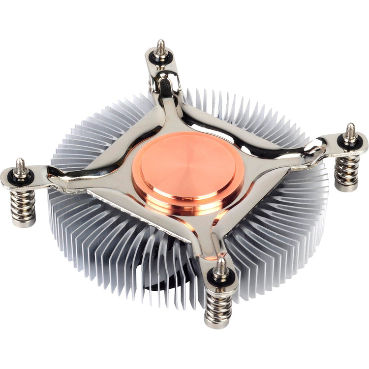 Silverstone nitrogon nt07-115x cpu-koeler (pwm-aansluiting, ultra low profile)