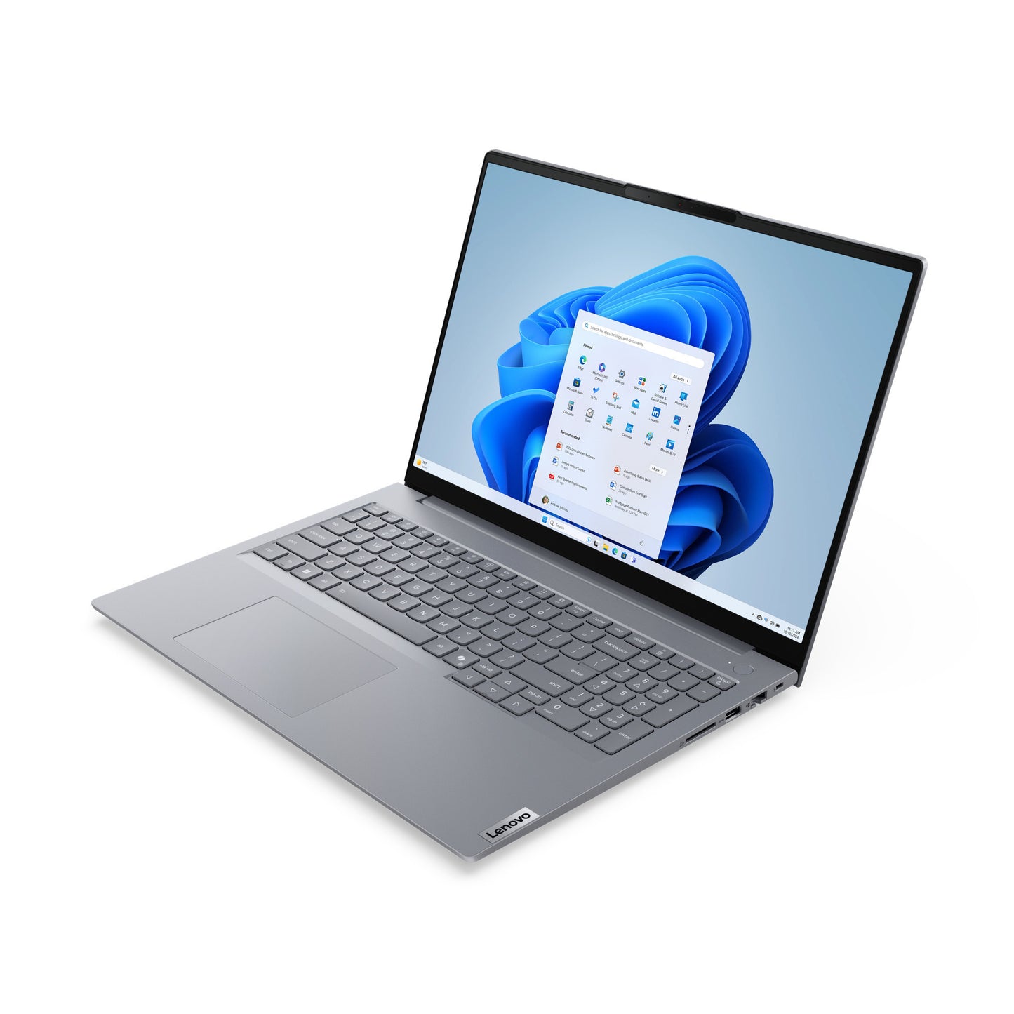 Lenovo thinkbook 16 g8 ial (21sk00ebmh) 16 laptop (grijs | core ultra 5 135h | arc graphics |16 gb | 512 gb ssd)