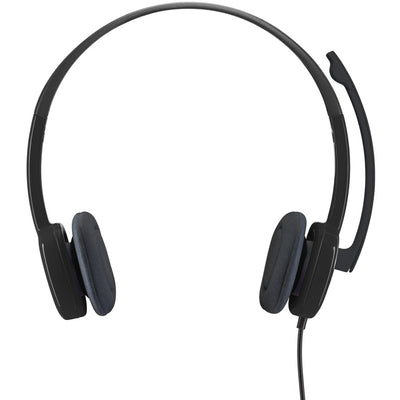 Logitech stereo headset h151 on-ear (zwart)