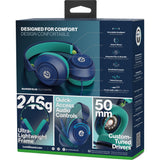 Powera lucidsound ls10x gen 2 bedrade gamingheadset - mariner blue over-ear gaming headset (donkerblauw lichtblauw, xbox series x|s, xbox one, pc) - afbeelding 14