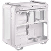 Asus tuf gaming gt502 midi tower behuizing (wit | 2x usb-a | 1x usb-c | tempered glass)