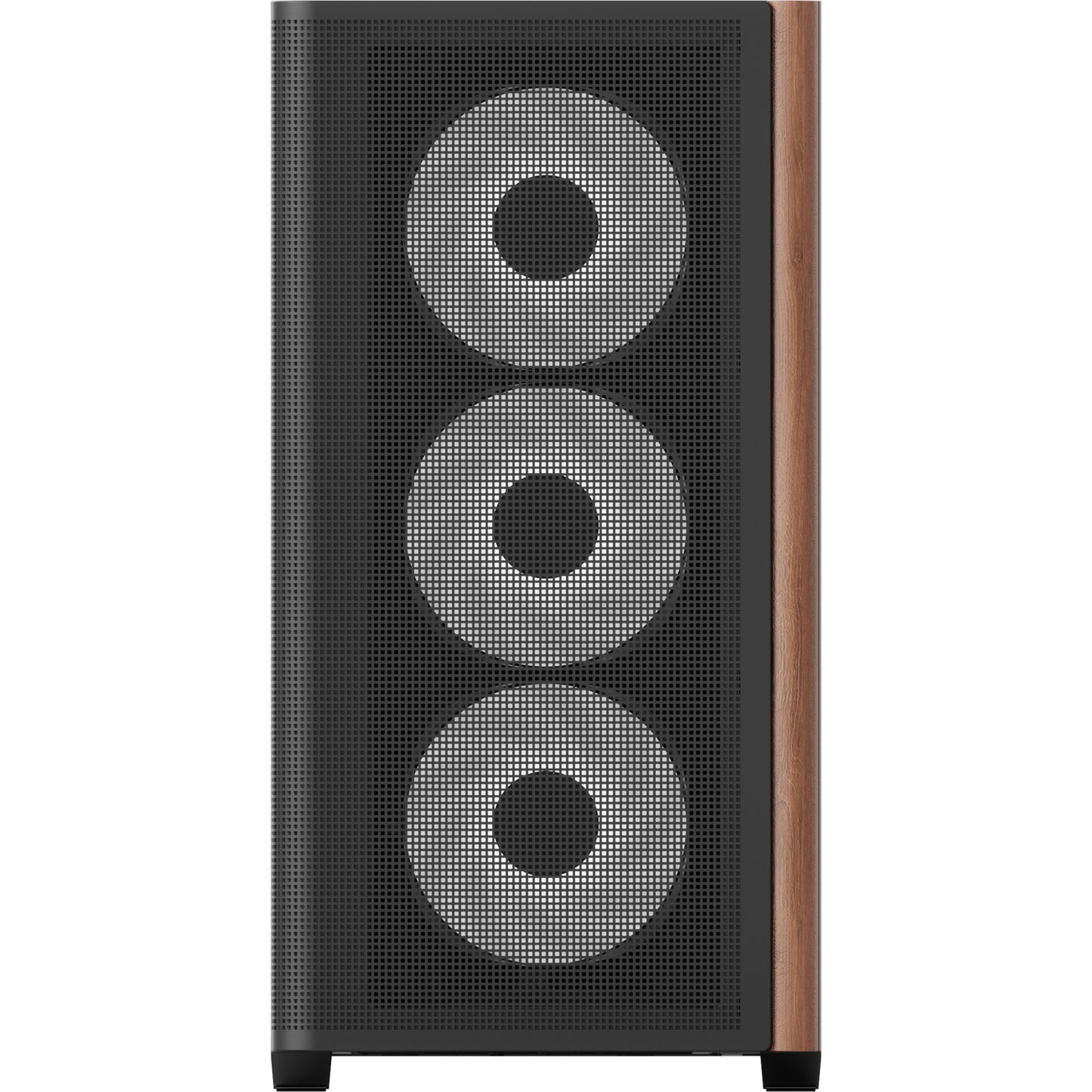 Aerocool b301a mini tower behuizing (zwart | 1x usb-a | 1x usb-c | rgb)