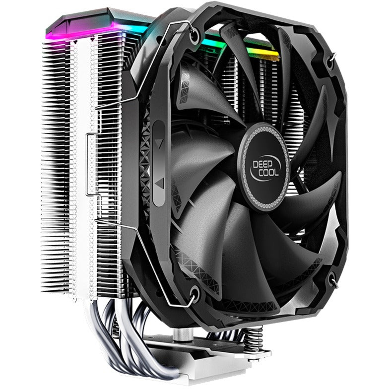 Deepcool as500 rgb cpu-koeler (4-pins pwm fan-connector)