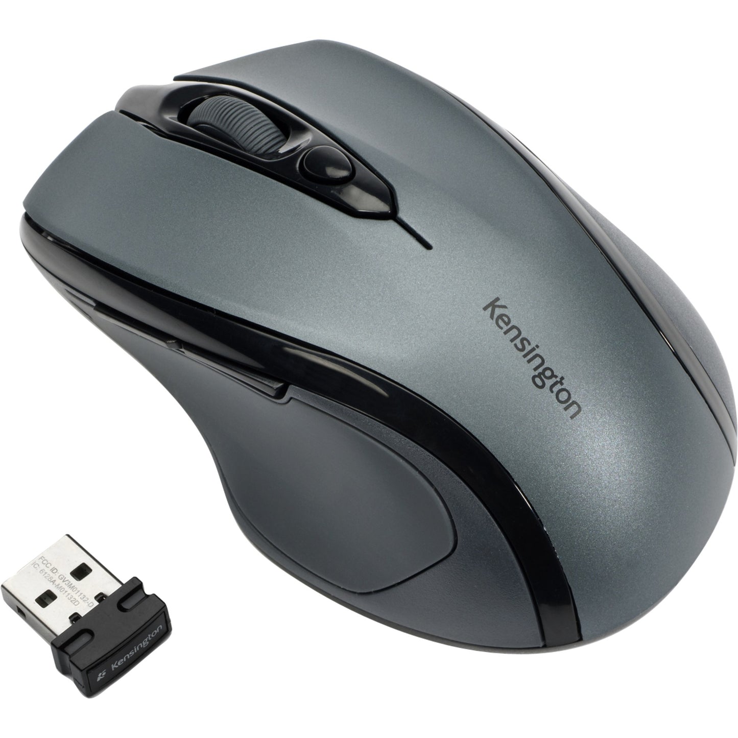 Kensington pro fit k72423ww muis (grijs, medium)