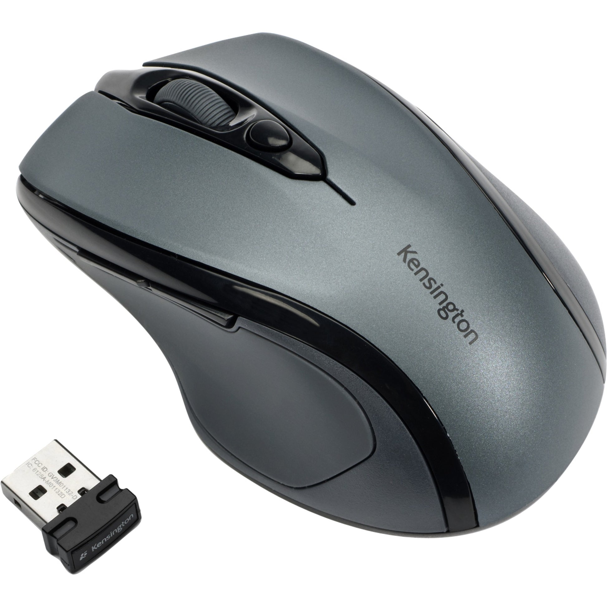 Kensington pro fit k72423ww muis (grijs, medium)