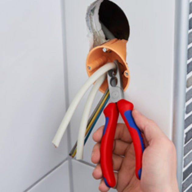 Knipex ontmantelingstang 1342165 striptang (rood blauw)