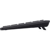 Trust lyra compact draadloos toetsenbord (zwart, us lay-out (qwerty), scissor switches, 65%, 2,4 ghz usb, bluetooth)
