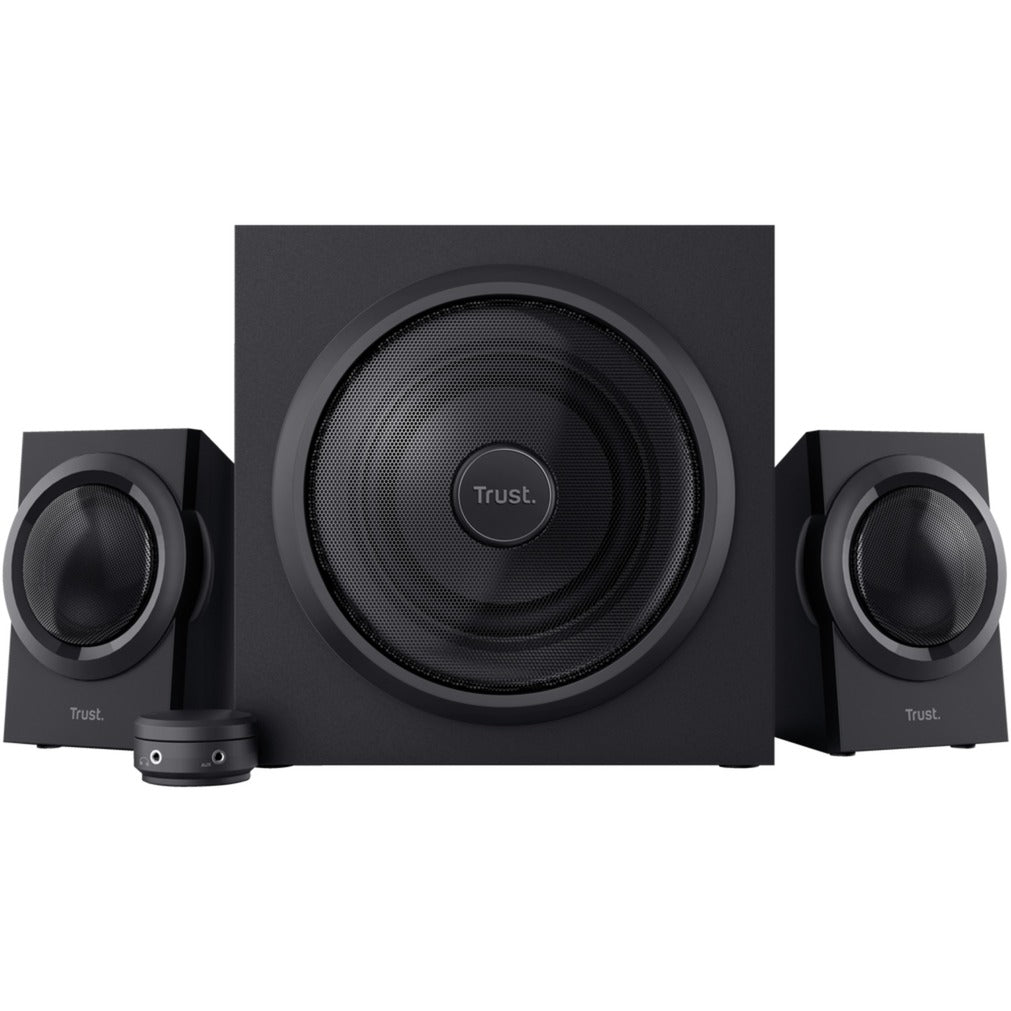 Trust yuri 2.1 speaker set pc-luidspreker (zwart)