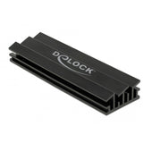Delock heatsink 70 mm voor m.2 module (zwart) - afbeelding 1