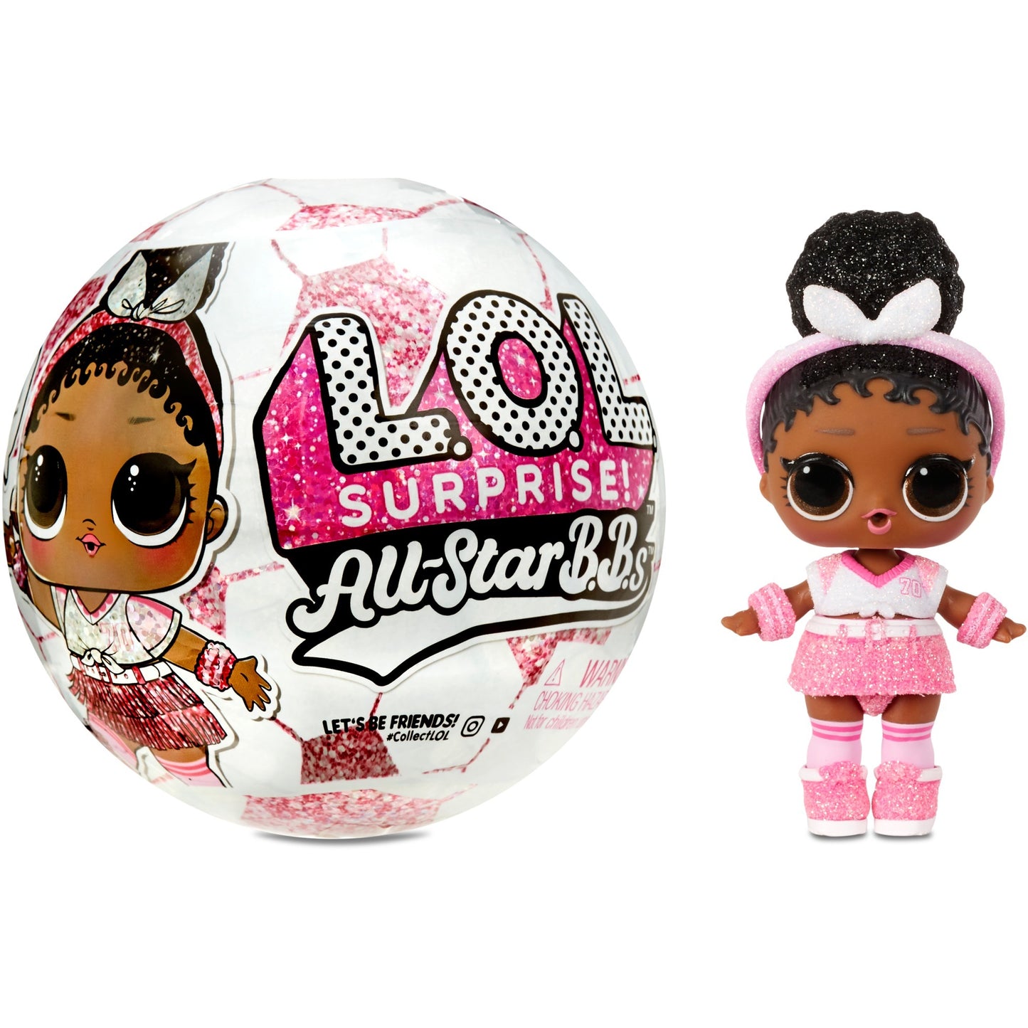 Mga entertainment l.o.l. surprise! all star b.b.s serie 3 voetbal pop (assortiment product)