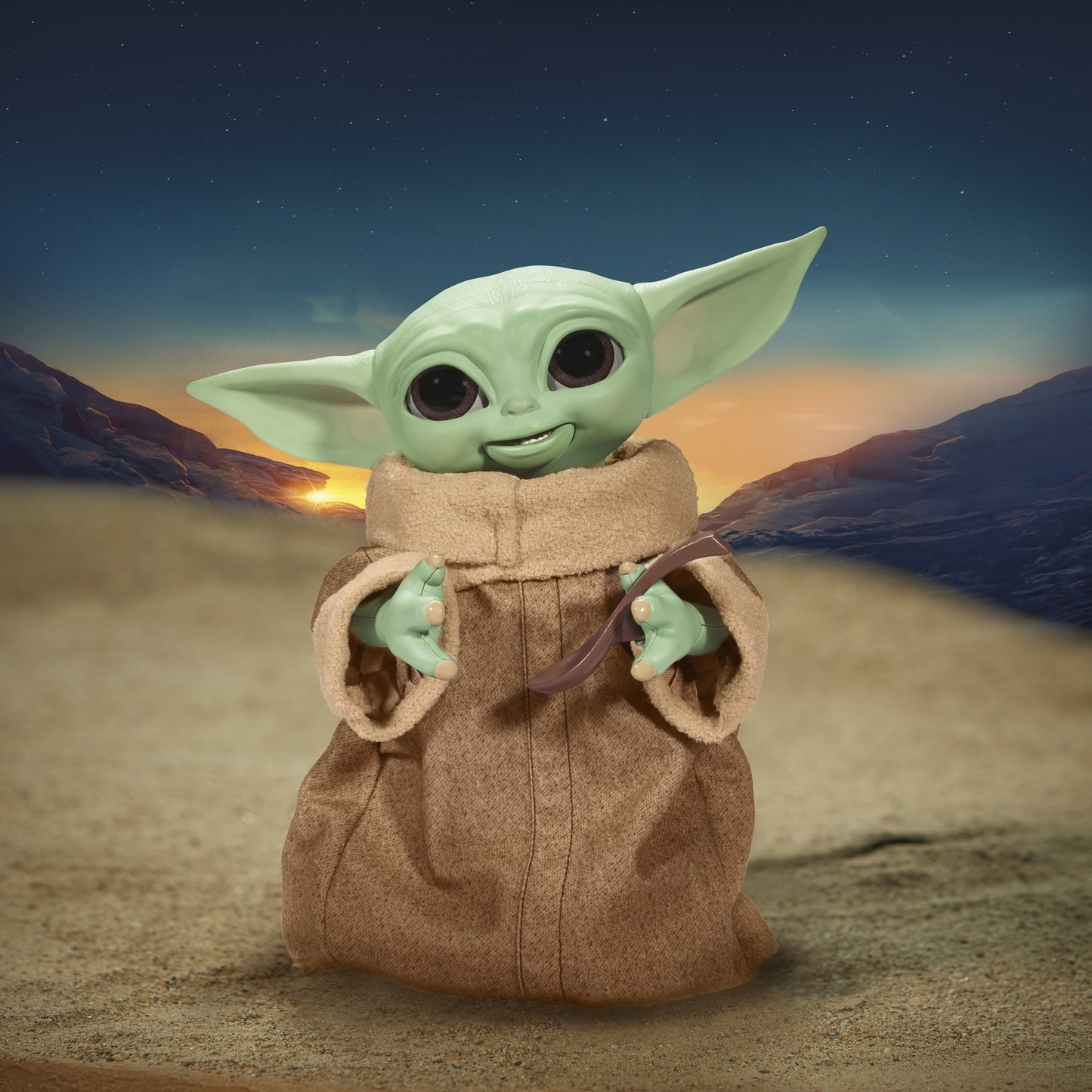Hasbro star wars - galactic snackin’ grogu speelfiguur