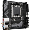 Gigabyte b650i ax socket am5 moederbord (zwart grijs, raid, 2.5 gb-lan, wlan, bt, sound, mini-itx)