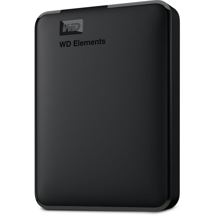 Wd elements portable 5 tb externe harde schijf (zwart, bu6y0050bbk-wesn, micro-usb-b 3.2 (5 gbit s))