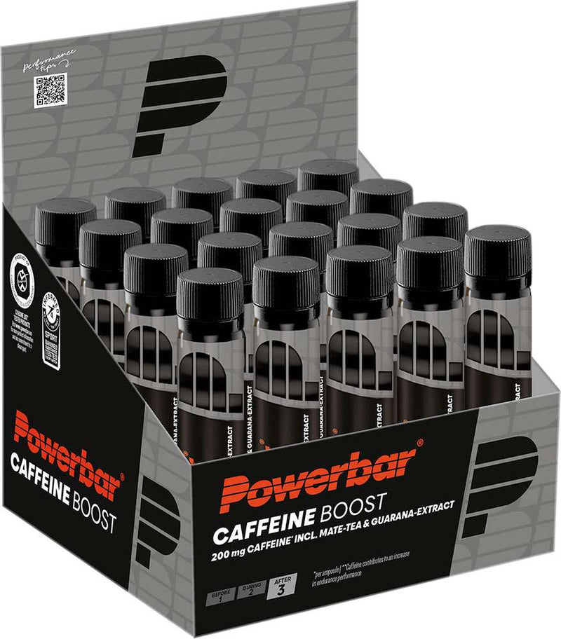 Powerbar black line caffeine boost ampoule 20x25ml