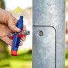 Knipex stiftschakelkastsleutel 00 11 07 dopsleutel (blauw rood, lengte 145 mm)