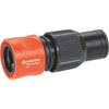 Gardena profi maxi-flow system slangstuk 19 mm (3 4 ) (grijs oranje, 2817-20)