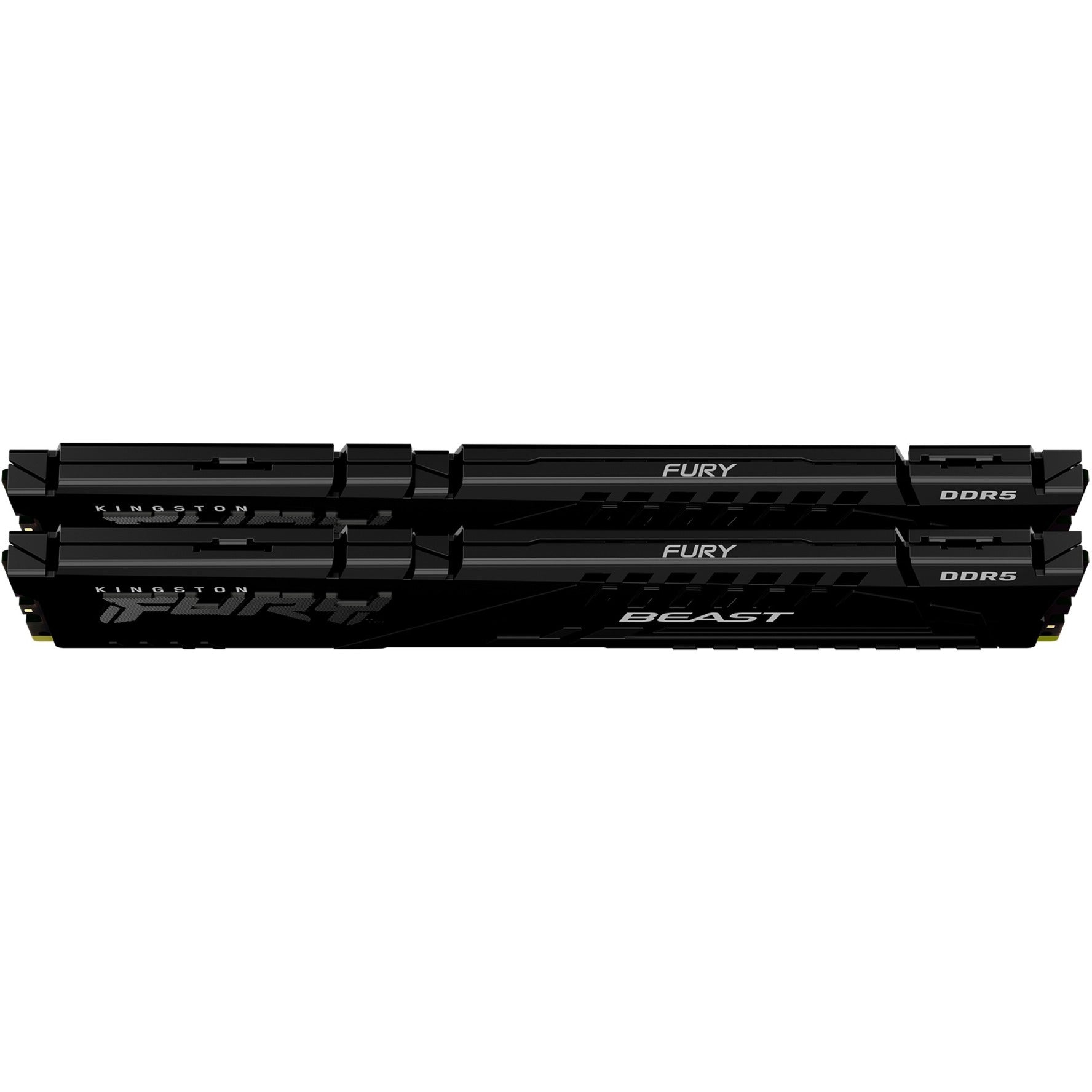 Kingston fury beast 16 gb ddr5-5200 (2x 8 gb) werkgeheugen (zwart, kf552c40bbk2-16, xmp 3.0)