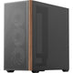 Aerocool b301a mini tower behuizing (zwart | 1x usb-a | 1x usb-c | rgb)