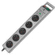 Brennenstuhl super-solid 13500a +surge protection 5x stekkerdoos (zilver, 1153340315, voor 5 stekkers)