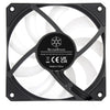Silverstone air slimmer 120 argb case fan (zwart, 120 x 120 x 15 mm, pwm)